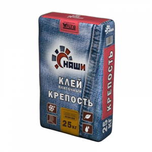 Плиточный клей НАШИ «Крепость», 25 кг