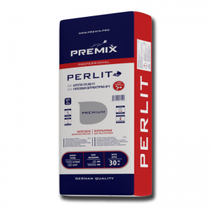 Выравнивающая гипсовая штукатурка PREMIX «PERLIT», 25 кг